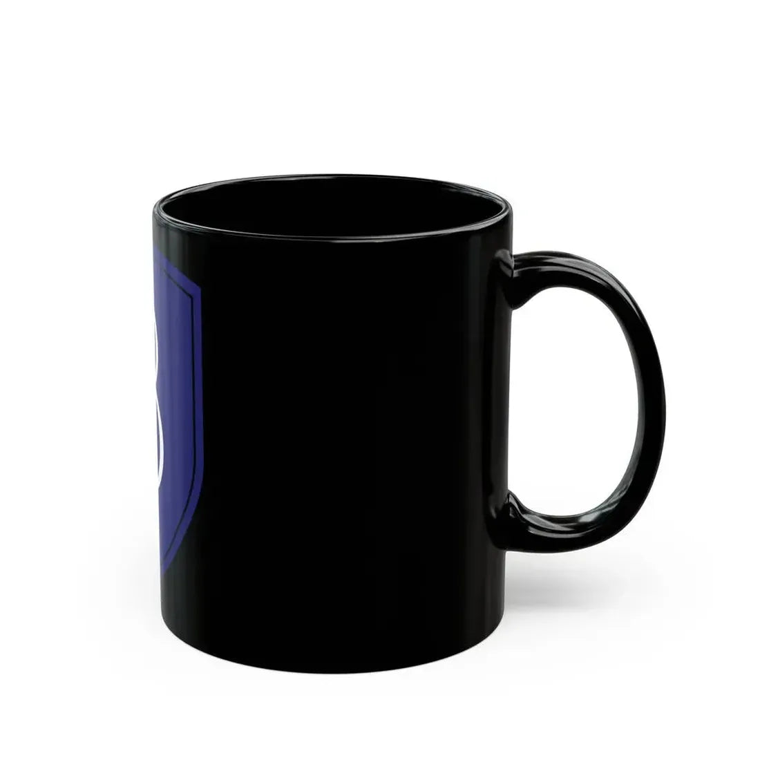 8th Infantry Division patch (U.S. Army) Black Coffee Mug - Go Mug Yourself