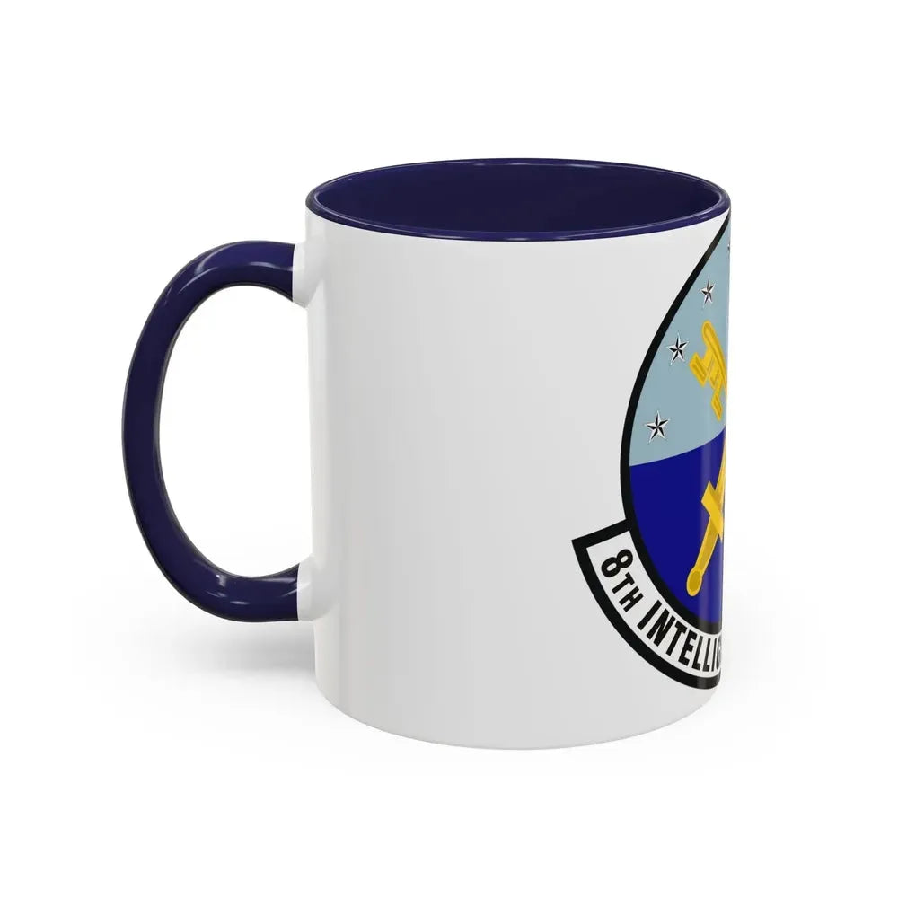 8th Intelligence Squadron (U.S. Air Force) Accent Coffee Mug - Go Mug Yourself