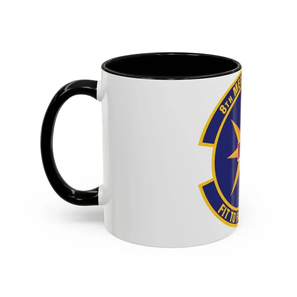 8th Medical Operations Squadron (U.S. Air Force) Accent Coffee Mug - Go Mug Yourself