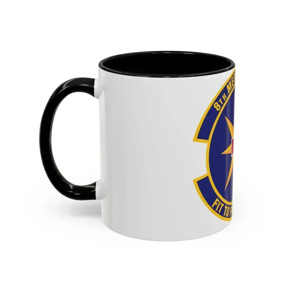 8th Medical Operations Squadron (U.S. Air Force) Accent Coffee Mug - Go Mug Yourself