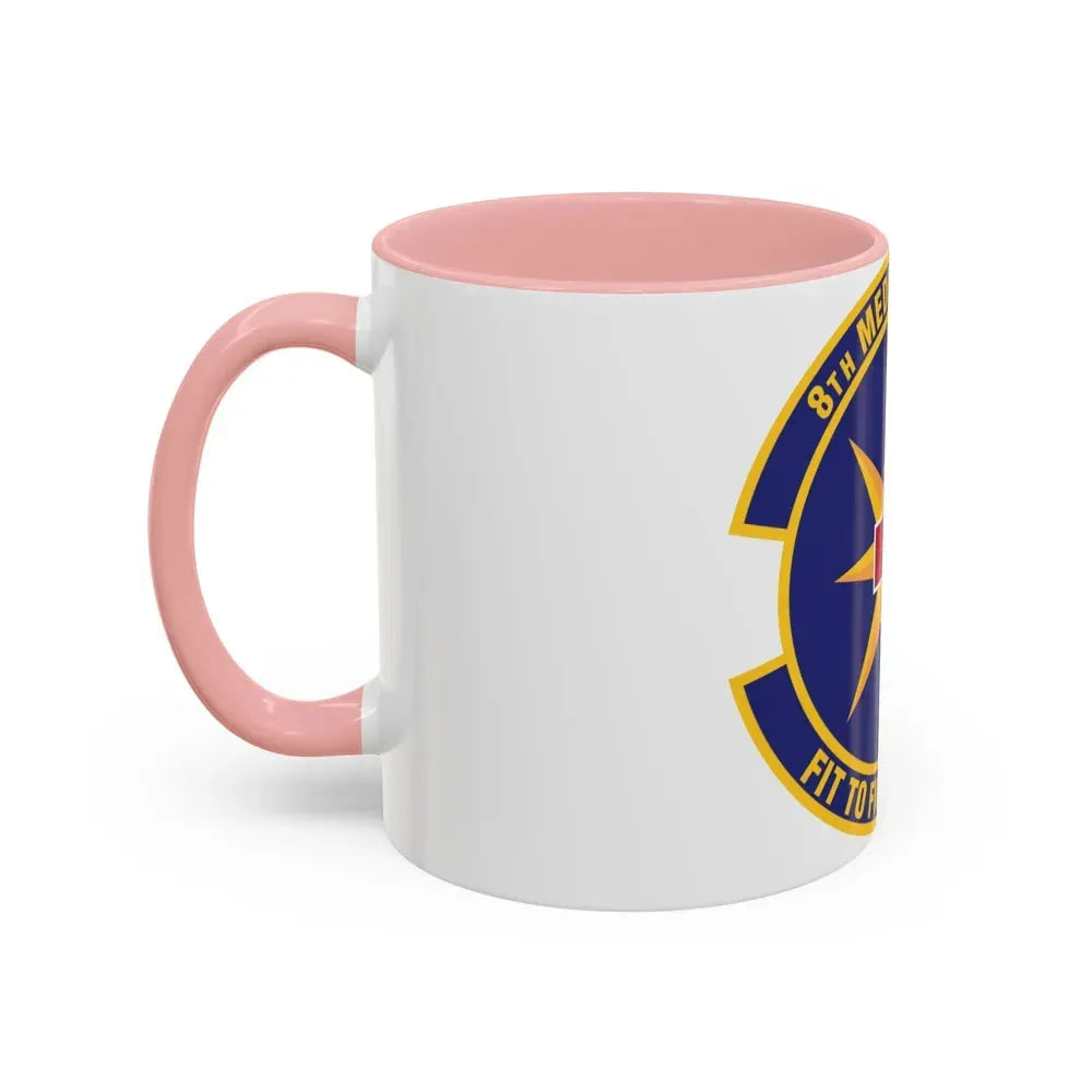 8th Medical Operations Squadron (U.S. Air Force) Accent Coffee Mug - Go Mug Yourself