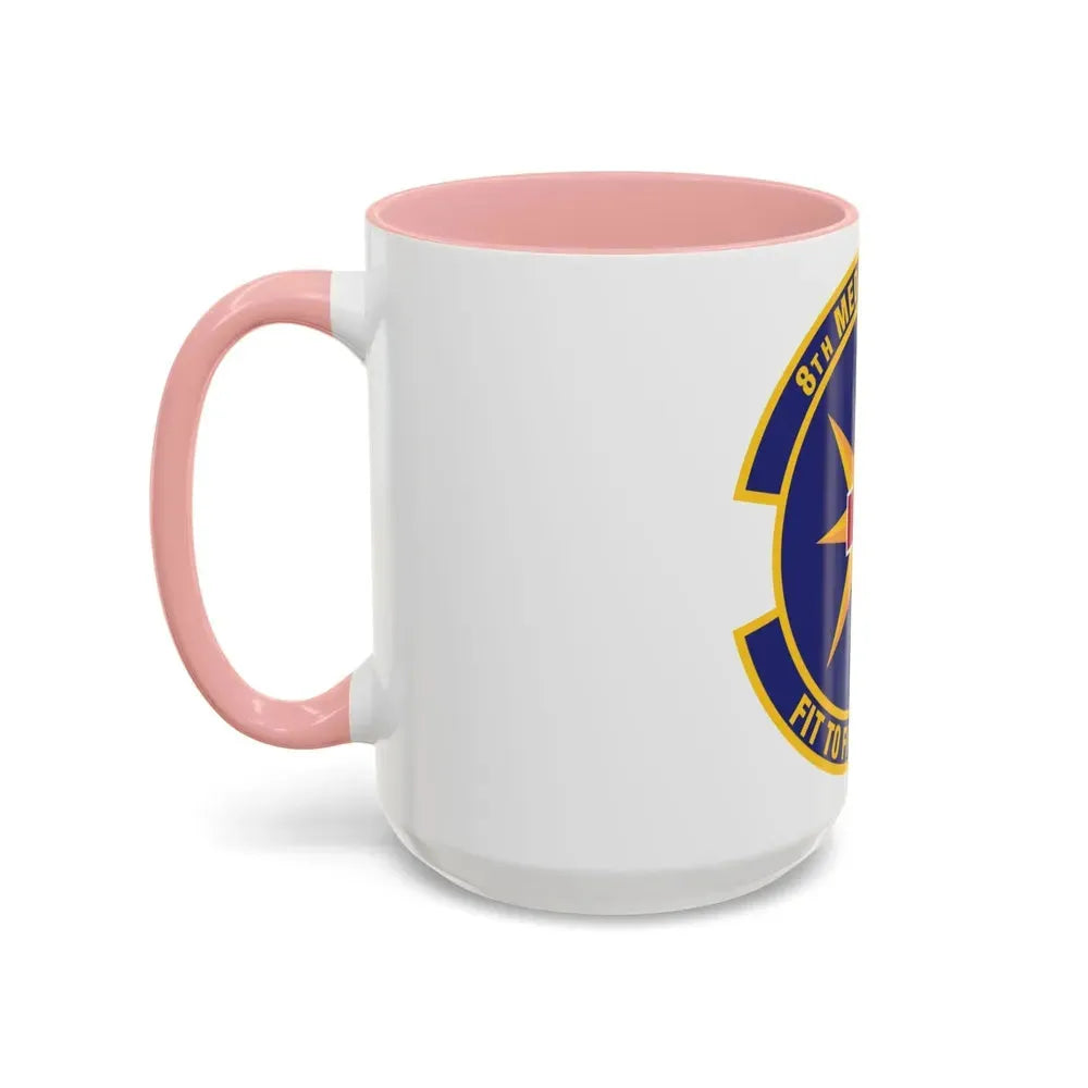 8th Medical Operations Squadron (U.S. Air Force) Accent Coffee Mug - Go Mug Yourself