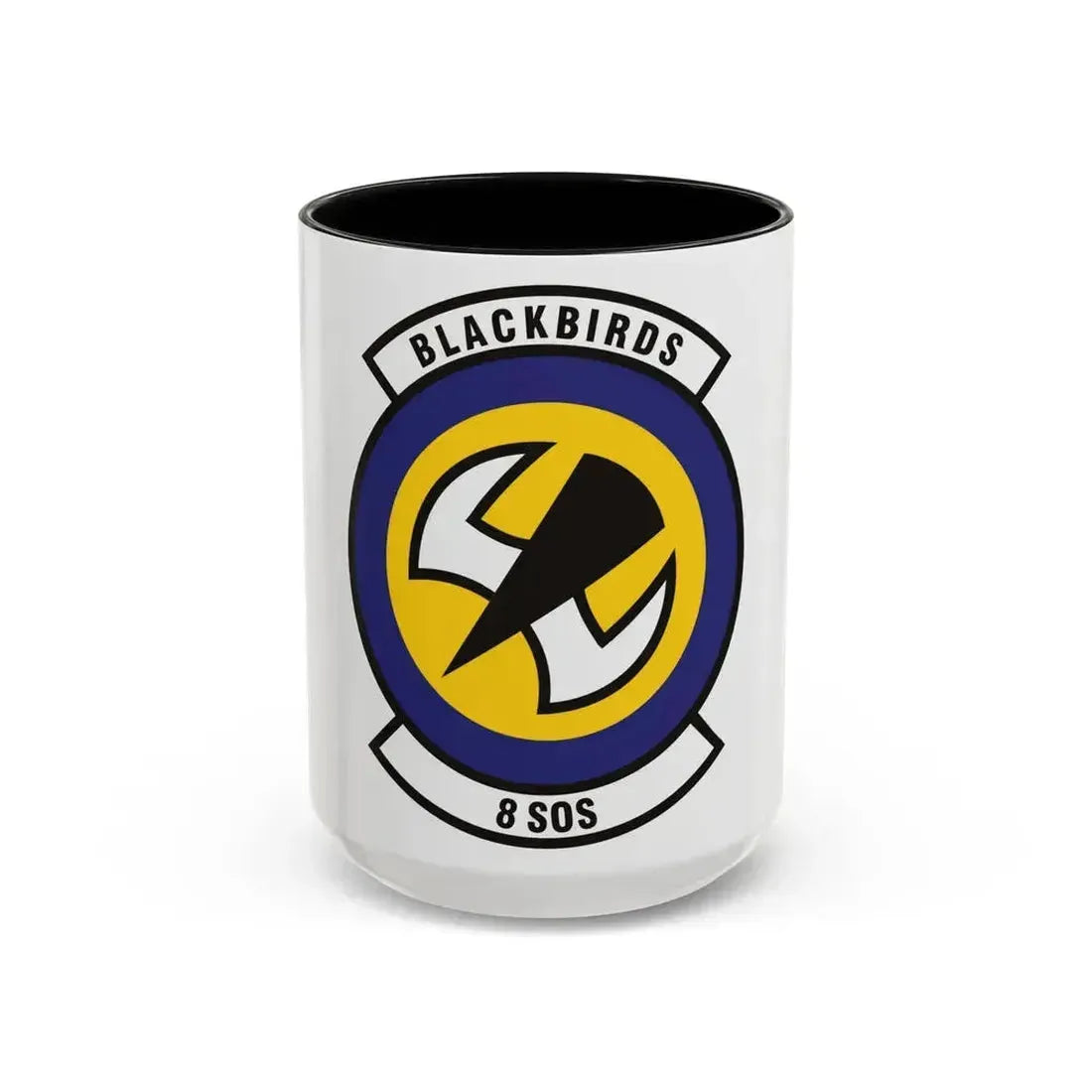 8th Special Operations Squadron (U.S. Air Force) Accent Coffee Mug 15oz Black - Go Mug Yourself