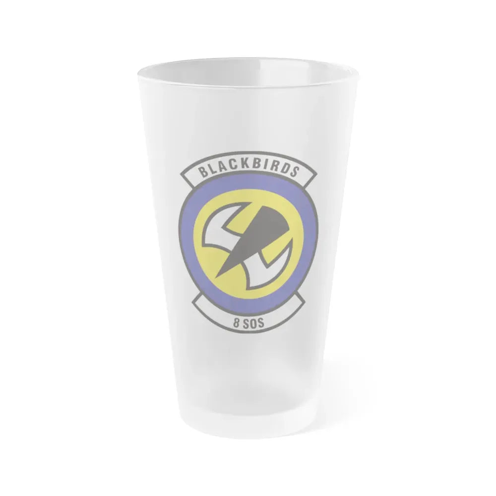 8th Special Operations Squadron (U.S. Air Force) Frosted Pint Glass 16oz 16oz Frosted - Go Mug Yourself