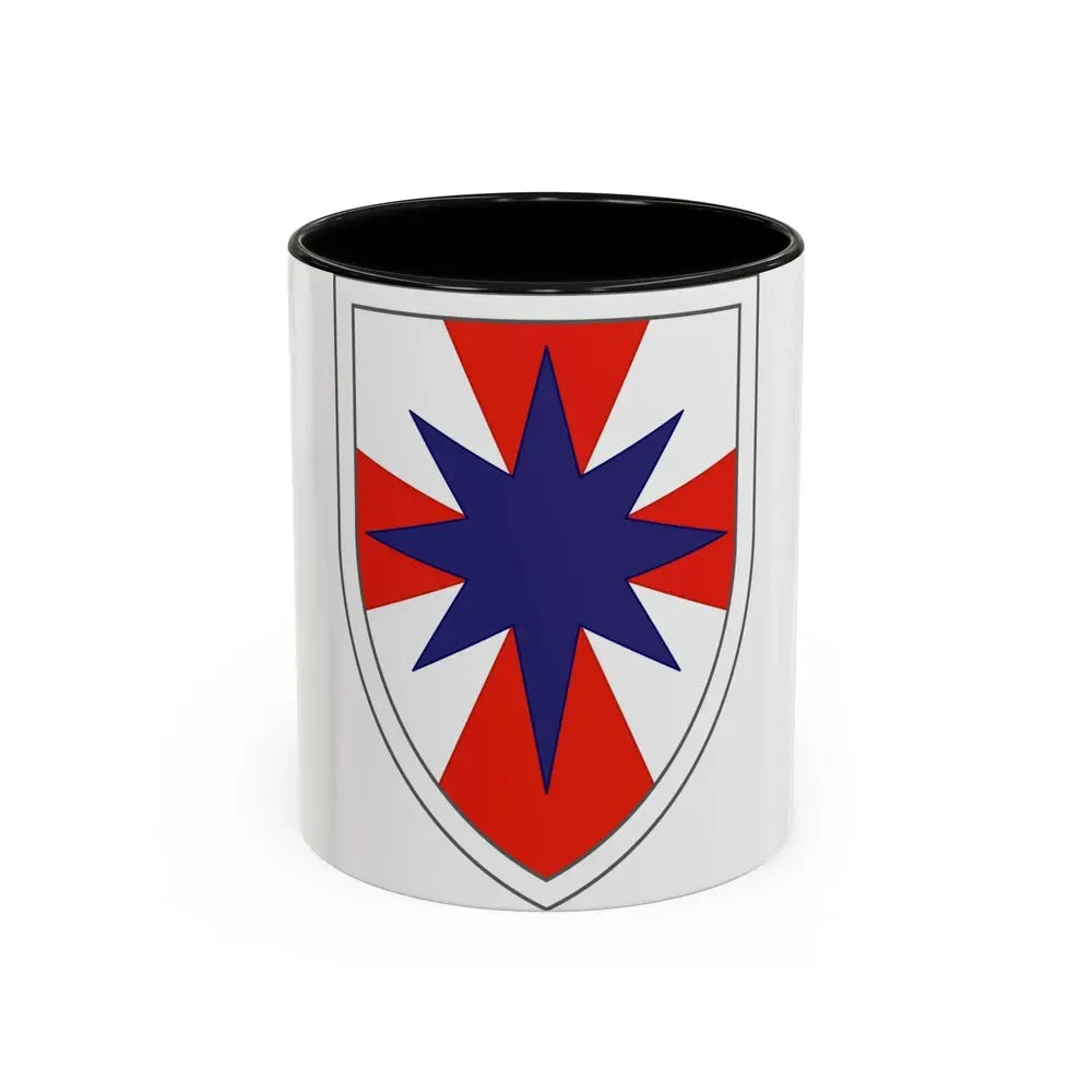 8th Theater Sustainment Command (U.S. Army) Accent Coffee Mug 11oz Black - Go Mug Yourself