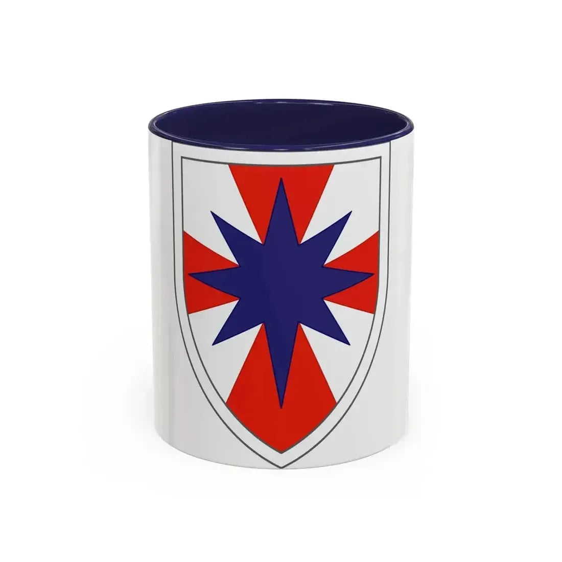 8th Theater Sustainment Command (U.S. Army) Accent Coffee Mug 11oz Navy - Go Mug Yourself