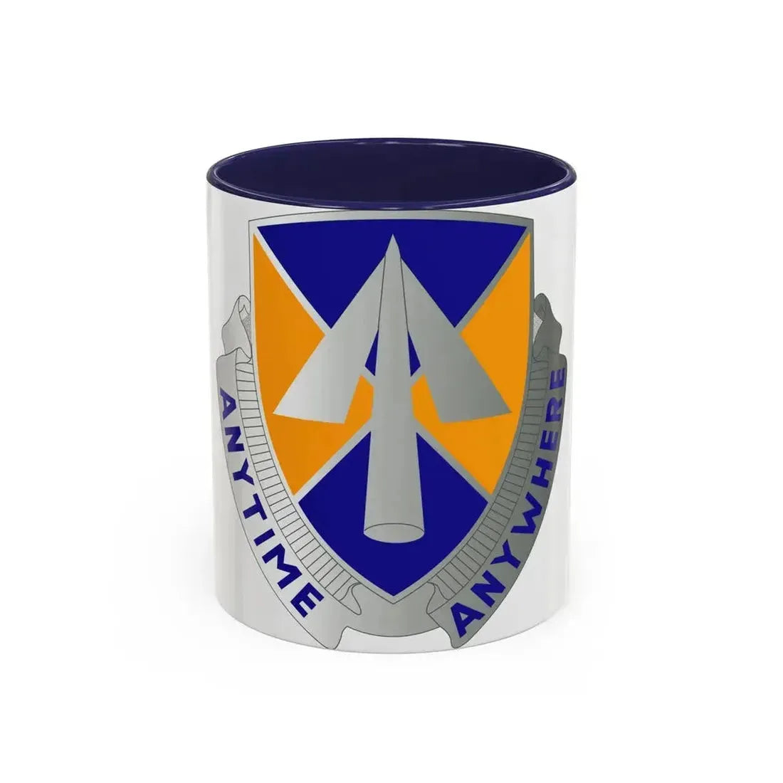 9 Aviation Regiment (U.S. Army) Accent Coffee Mug 11oz Navy - Go Mug Yourself