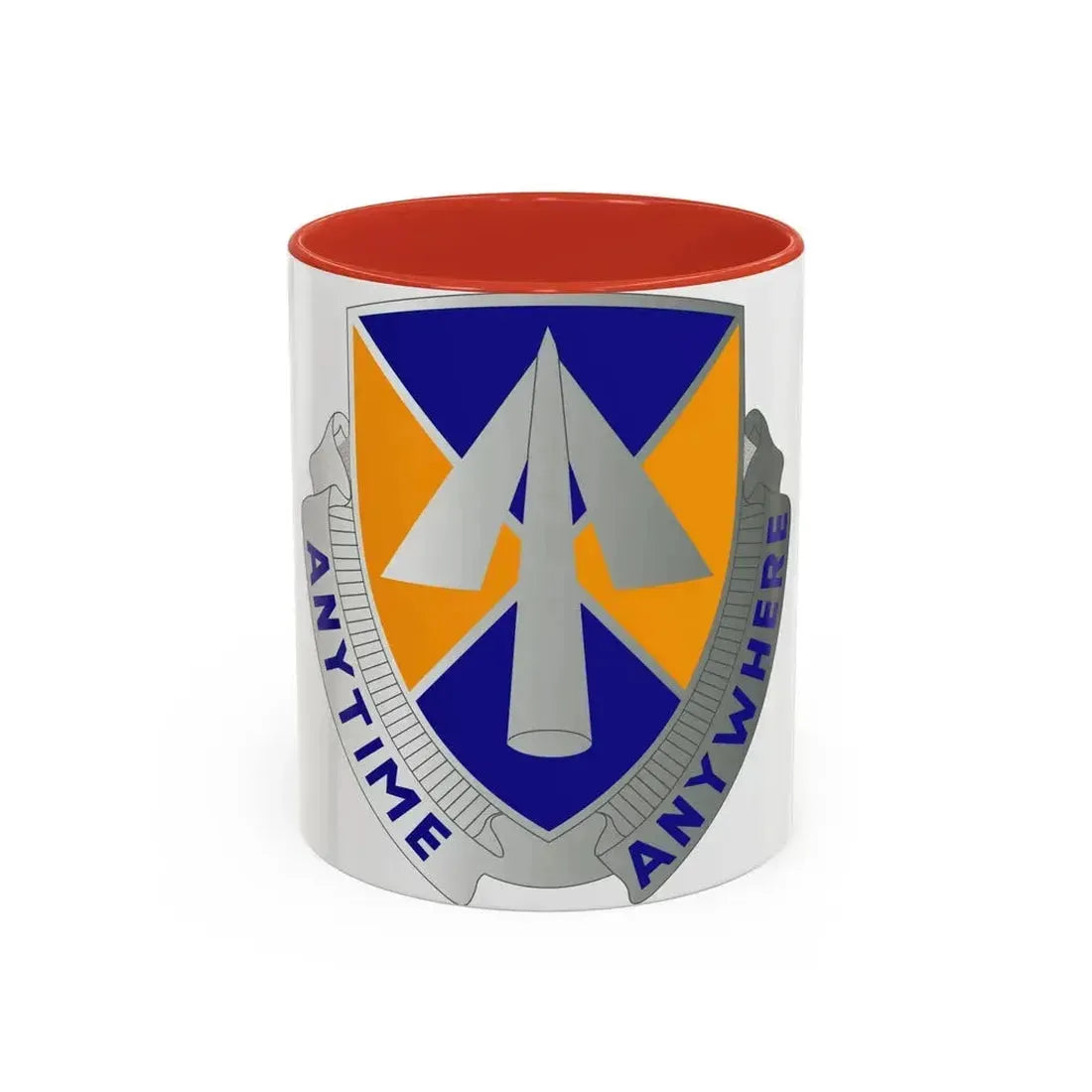 9 Aviation Regiment (U.S. Army) Accent Coffee Mug 11oz Red - Go Mug Yourself