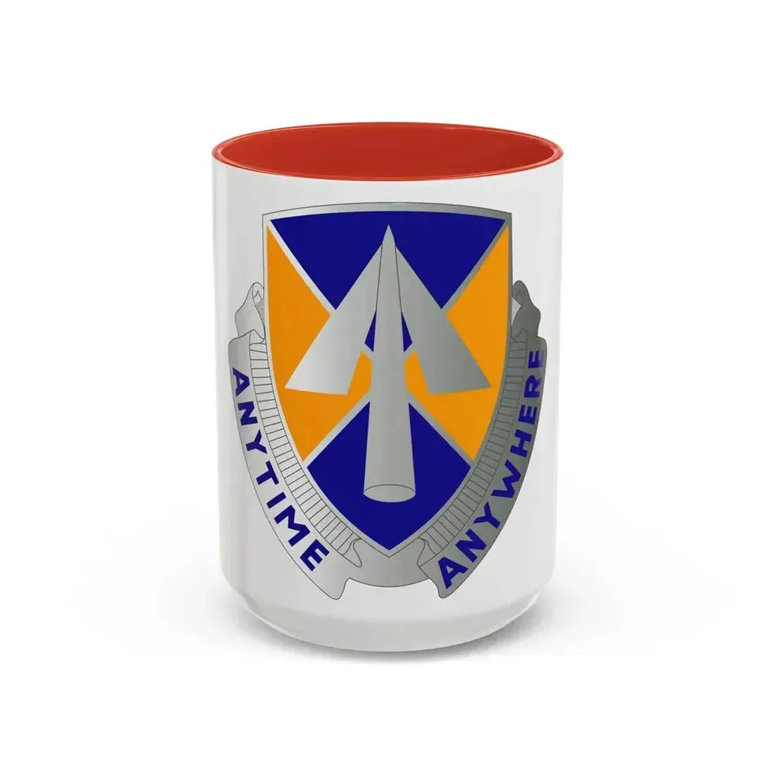 9 Aviation Regiment (U.S. Army) Accent Coffee Mug 15oz Red - Go Mug Yourself