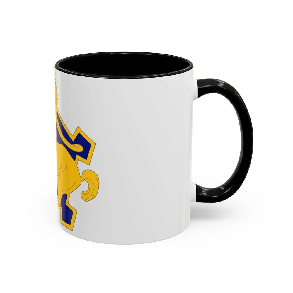 9 Cavalry Regiment (U.S. Army) Accent Coffee Mug - Go Mug Yourself