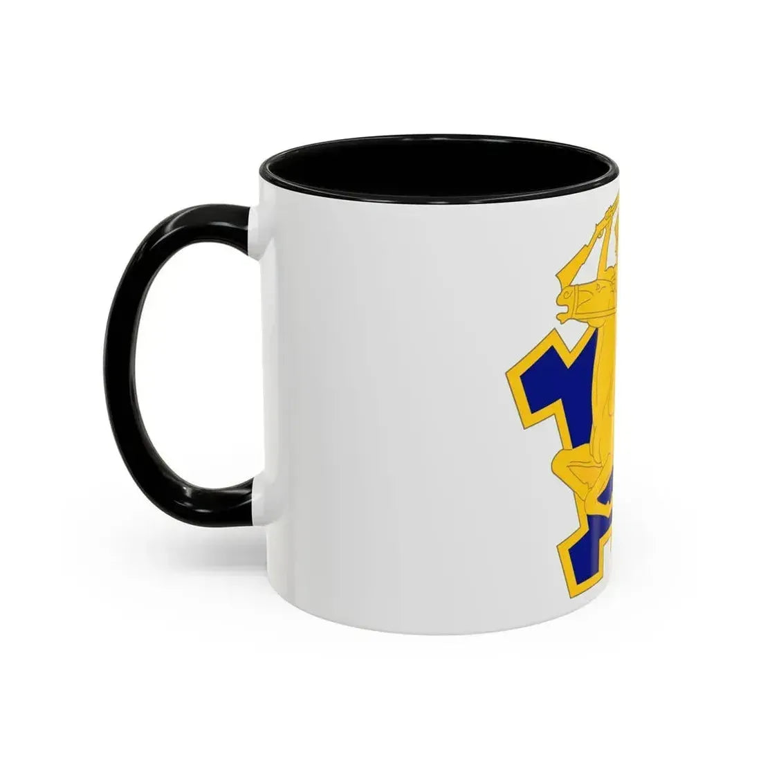 9 Cavalry Regiment (U.S. Army) Accent Coffee Mug - Go Mug Yourself