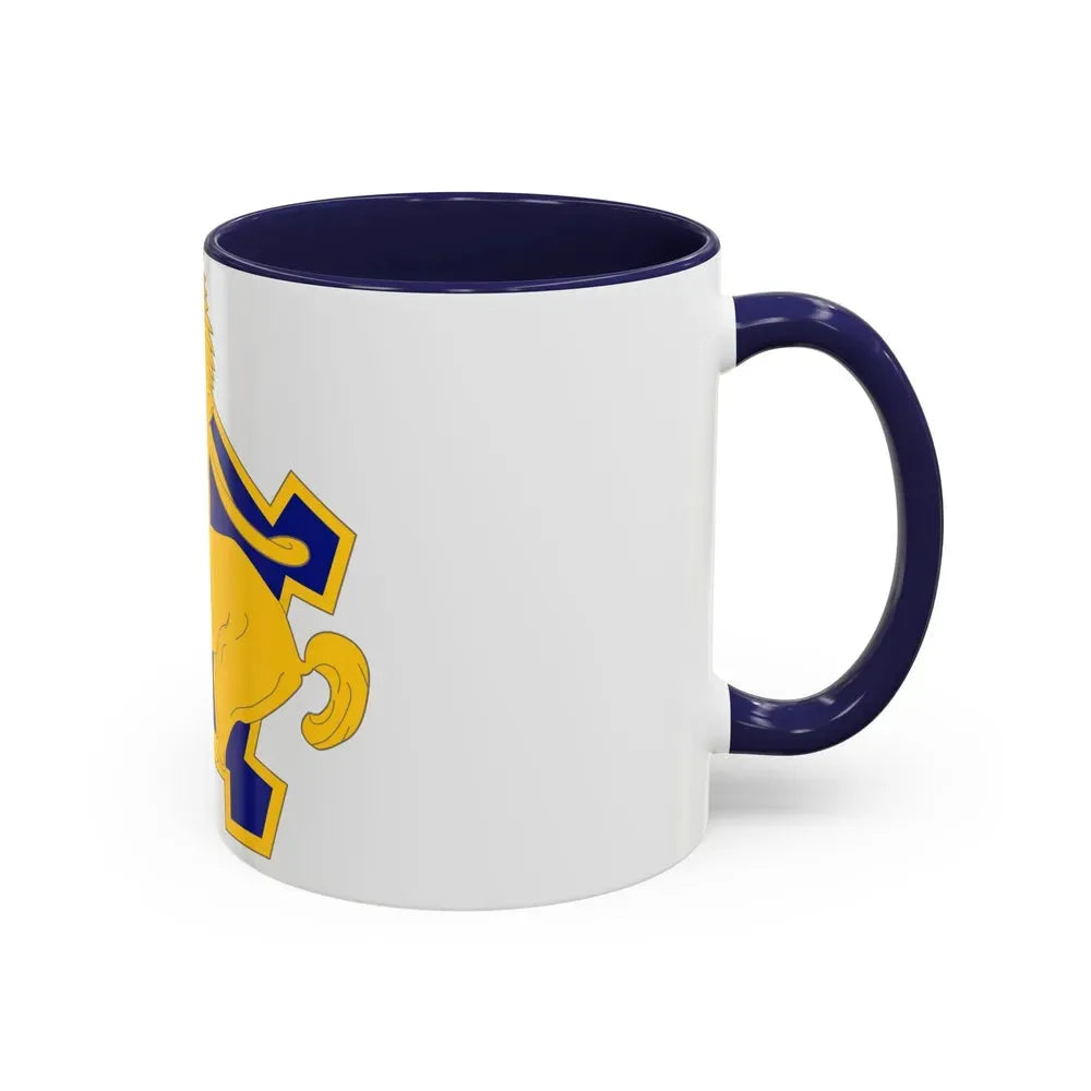 9 Cavalry Regiment (U.S. Army) Accent Coffee Mug - Go Mug Yourself