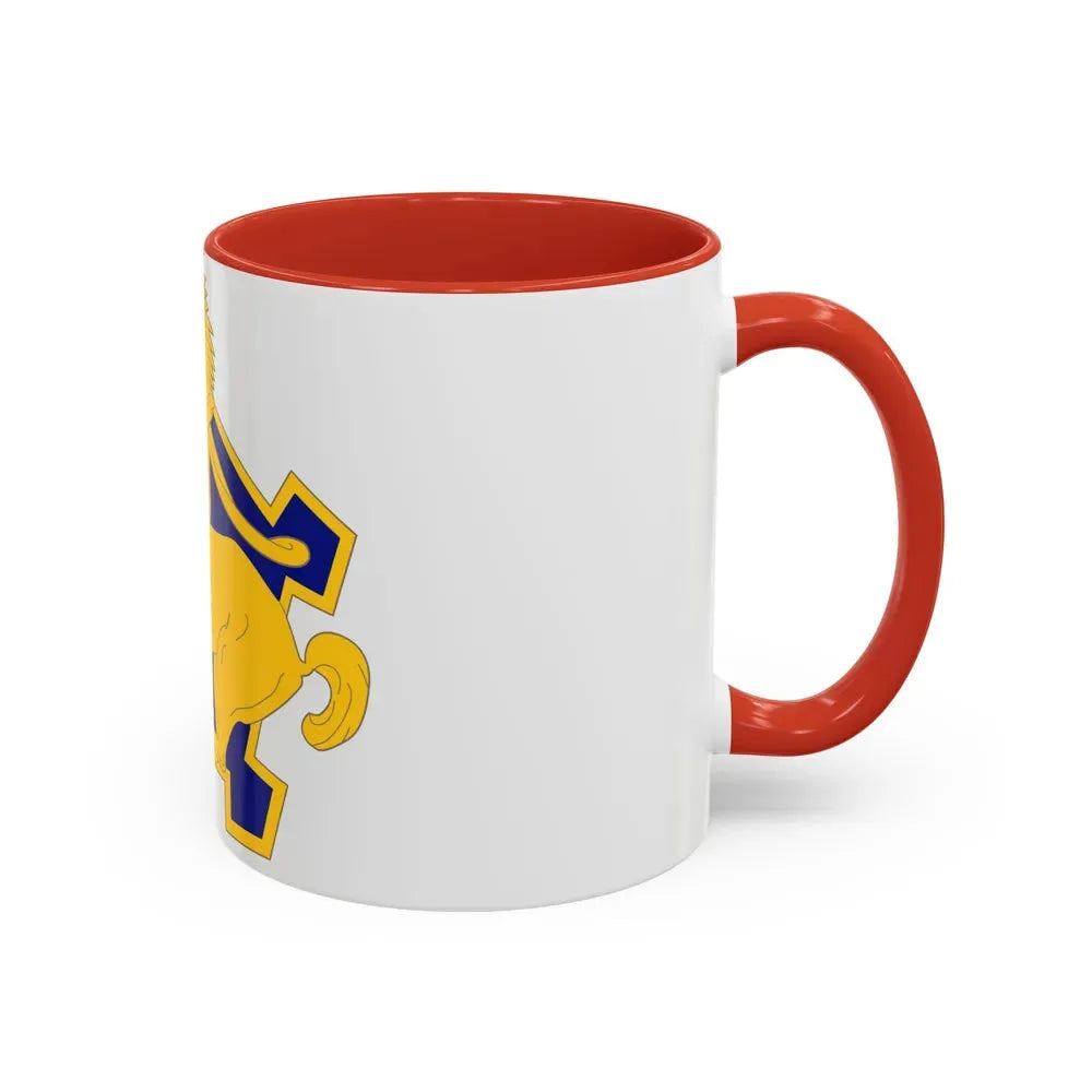9 Cavalry Regiment (U.S. Army) Accent Coffee Mug - Go Mug Yourself