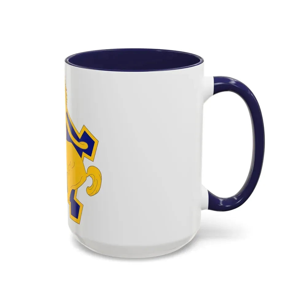 9 Cavalry Regiment (U.S. Army) Accent Coffee Mug - Go Mug Yourself