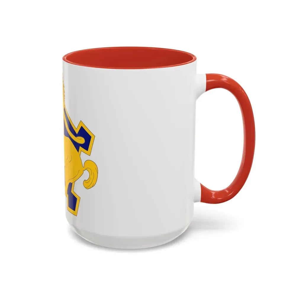 9 Cavalry Regiment (U.S. Army) Accent Coffee Mug - Go Mug Yourself