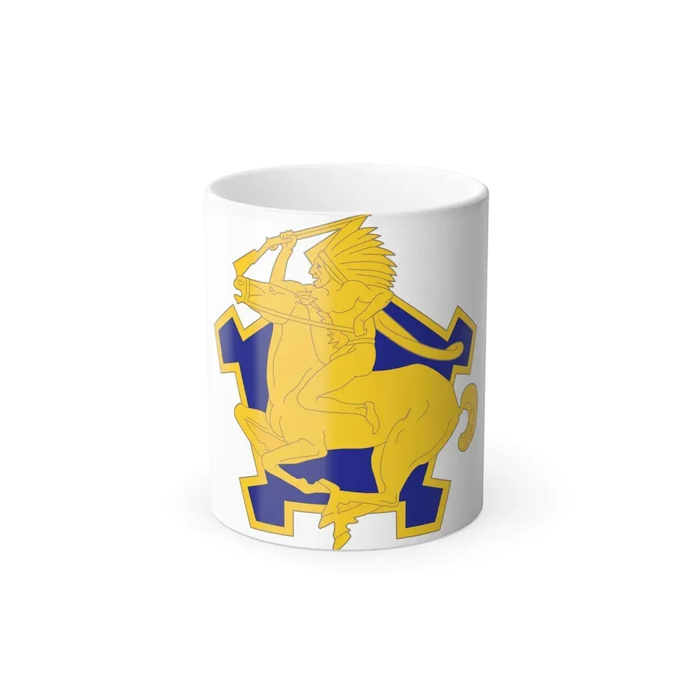 9 Cavalry Regiment (U.S. Army) Color Changing Coffee Mug 11oz - Go Mug Yourself