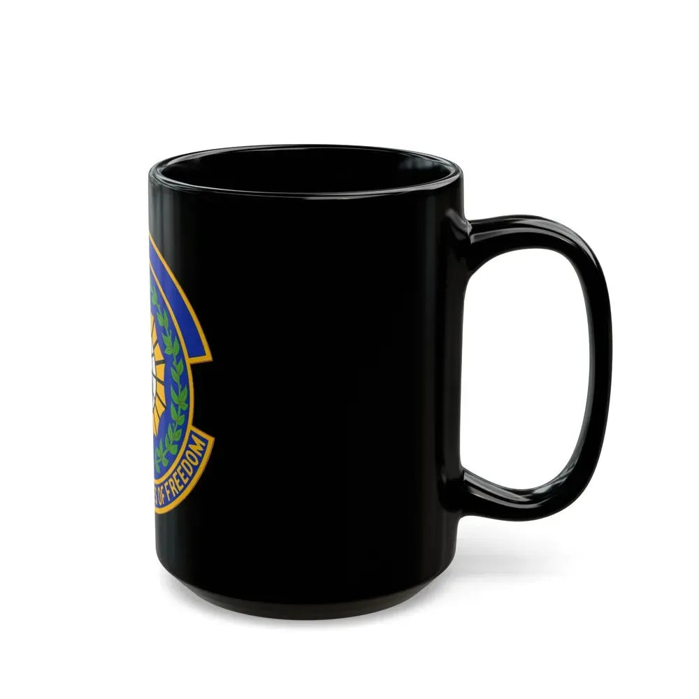 9 Security Forces Squadron ACC (U.S. Air Force) Black Coffee Mug - Go Mug Yourself