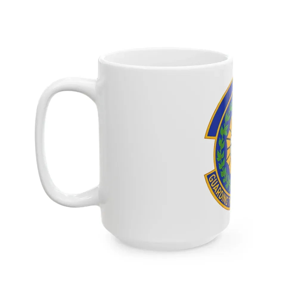 9 Security Forces Squadron ACC (U.S. Air Force) White Coffee Mug - Go Mug Yourself