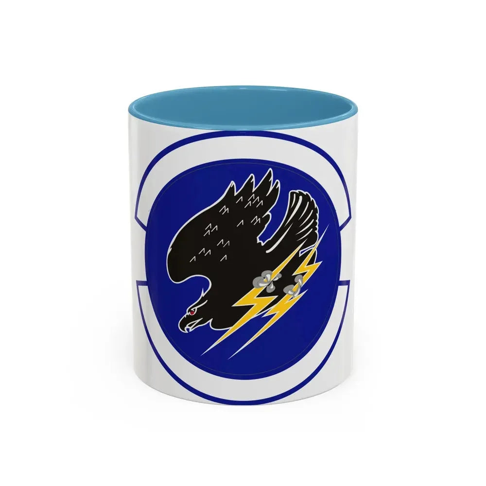 9 Space Operations Squadron AFRC (U.S. Air Force) Accent Coffee Mug 11oz Light Blue - Go Mug Yourself