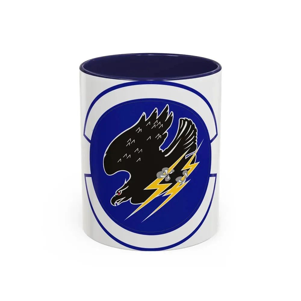 9 Space Operations Squadron AFRC (U.S. Air Force) Accent Coffee Mug 11oz Navy - Go Mug Yourself