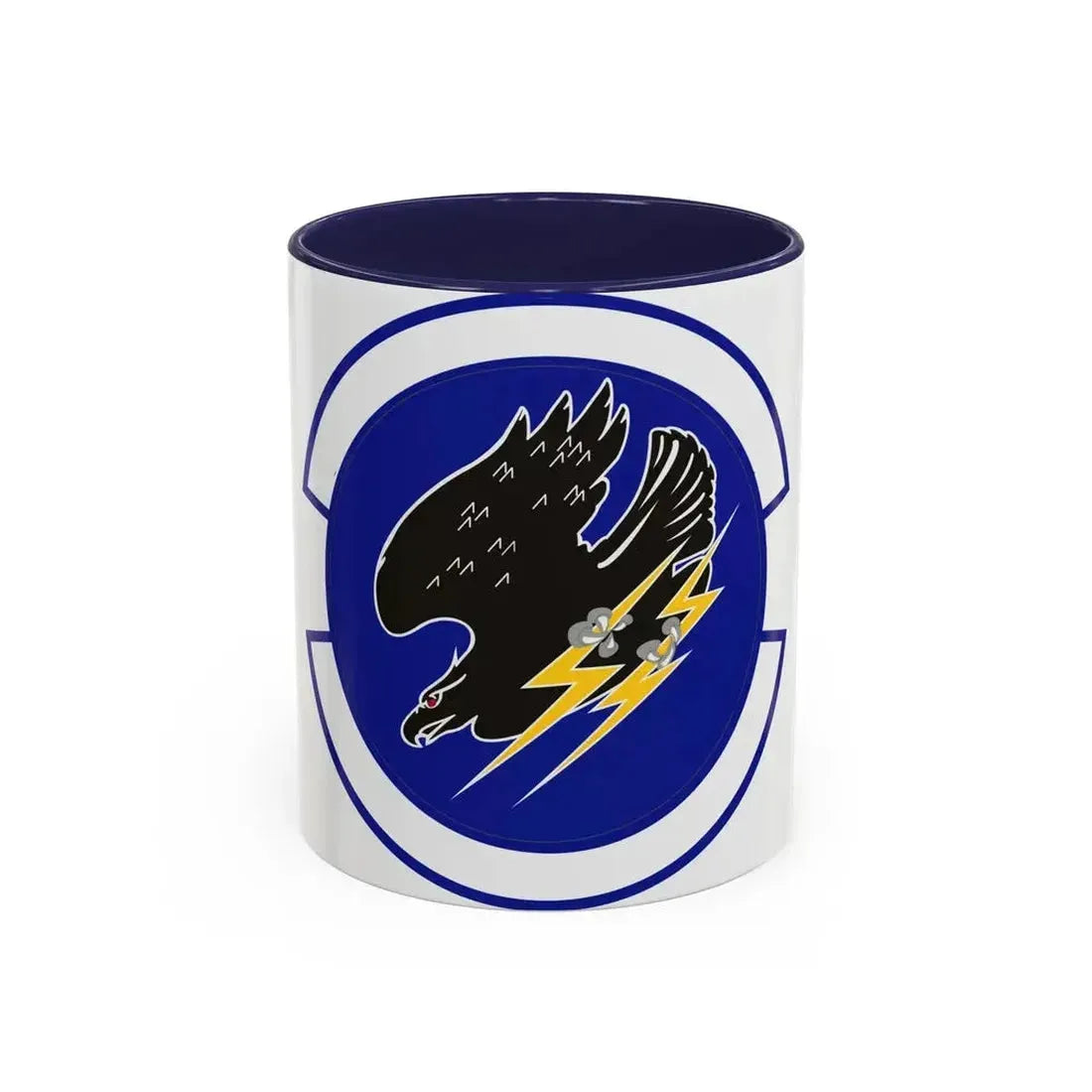 9 Space Operations Squadron AFRC (U.S. Air Force) Accent Coffee Mug 11oz Navy - Go Mug Yourself
