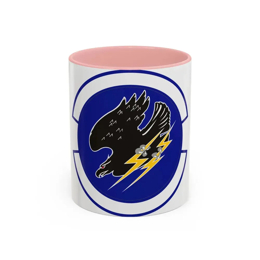 9 Space Operations Squadron AFRC (U.S. Air Force) Accent Coffee Mug 11oz Pink - Go Mug Yourself