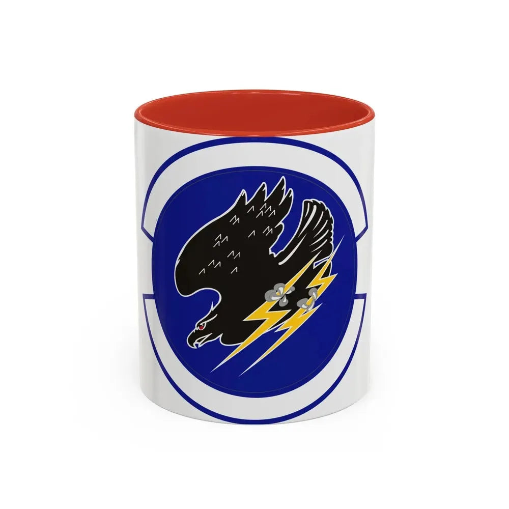 9 Space Operations Squadron AFRC (U.S. Air Force) Accent Coffee Mug 11oz Red - Go Mug Yourself