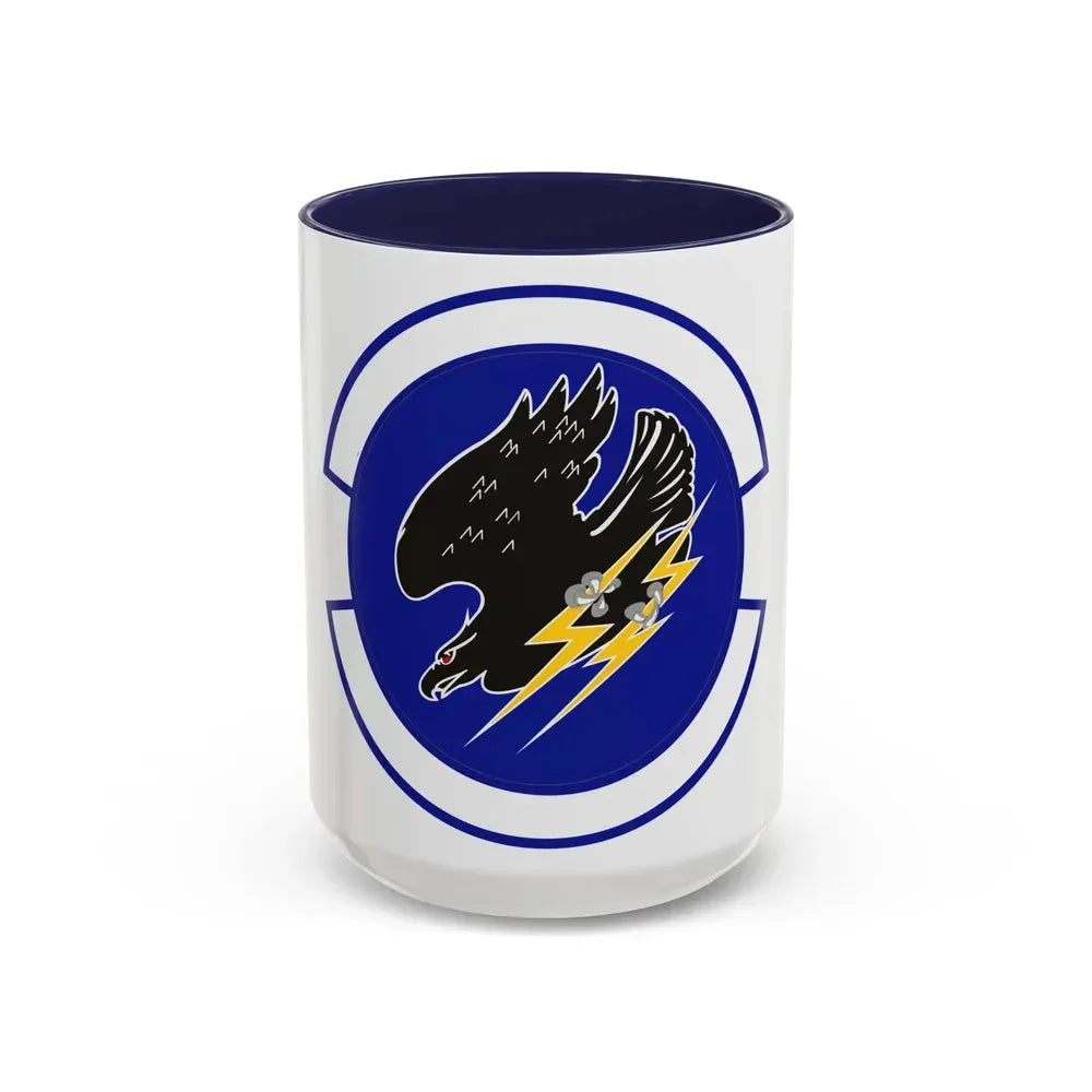 9 Space Operations Squadron AFRC (U.S. Air Force) Accent Coffee Mug 15oz Navy - Go Mug Yourself