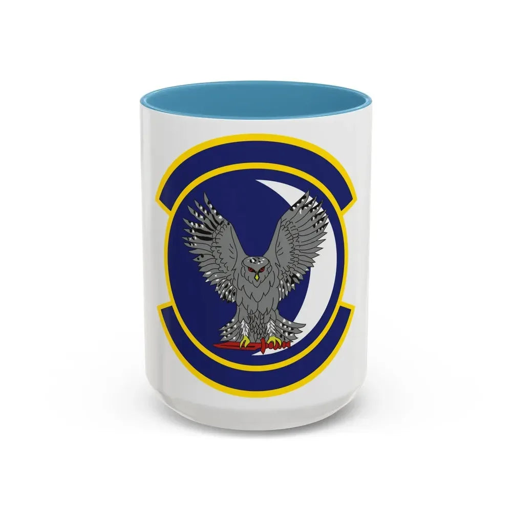 9 Special Operations Squadron AFSOC (U.S. Air Force) Accent Coffee Mug 15oz Light Blue - Go Mug Yourself