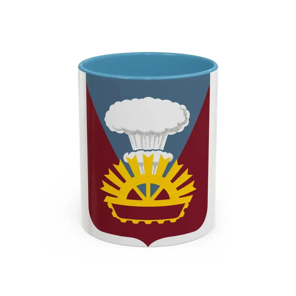 9 Transportation Battalion 2 (U.S. Army) Accent Coffee Mug 11oz Light Blue - Go Mug Yourself