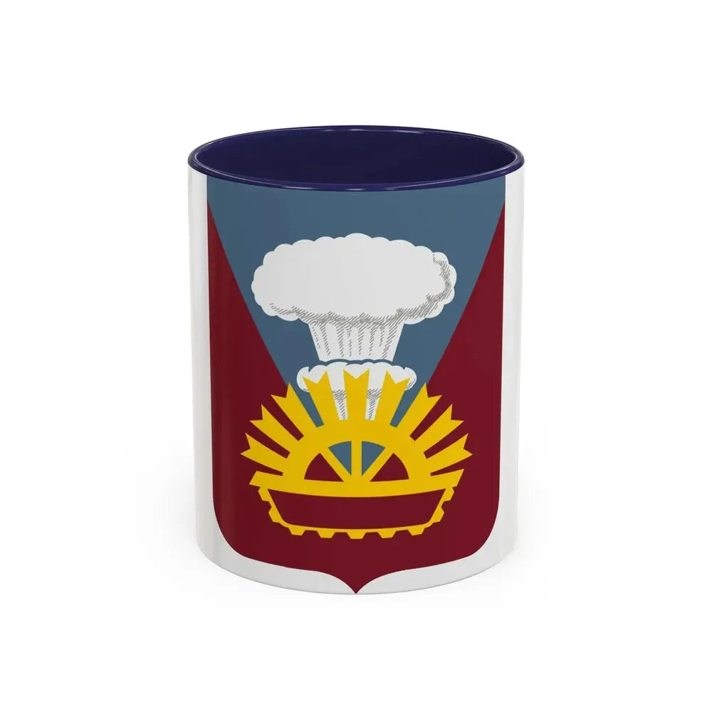 9 Transportation Battalion 2 (U.S. Army) Accent Coffee Mug 11oz Navy - Go Mug Yourself