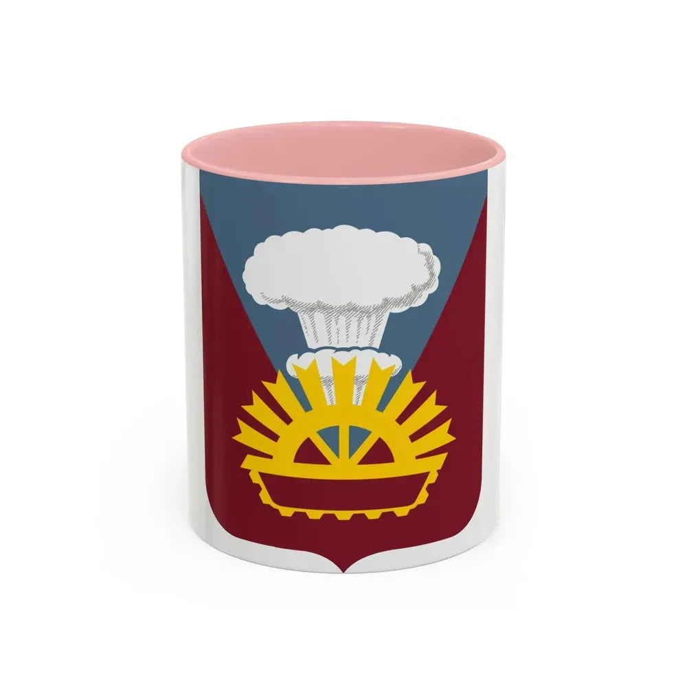 9 Transportation Battalion 2 (U.S. Army) Accent Coffee Mug 11oz Pink - Go Mug Yourself