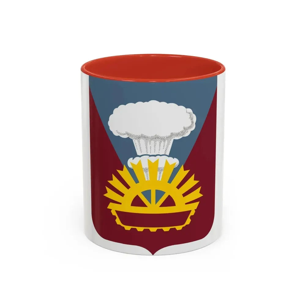9 Transportation Battalion 2 (U.S. Army) Accent Coffee Mug 11oz Red - Go Mug Yourself