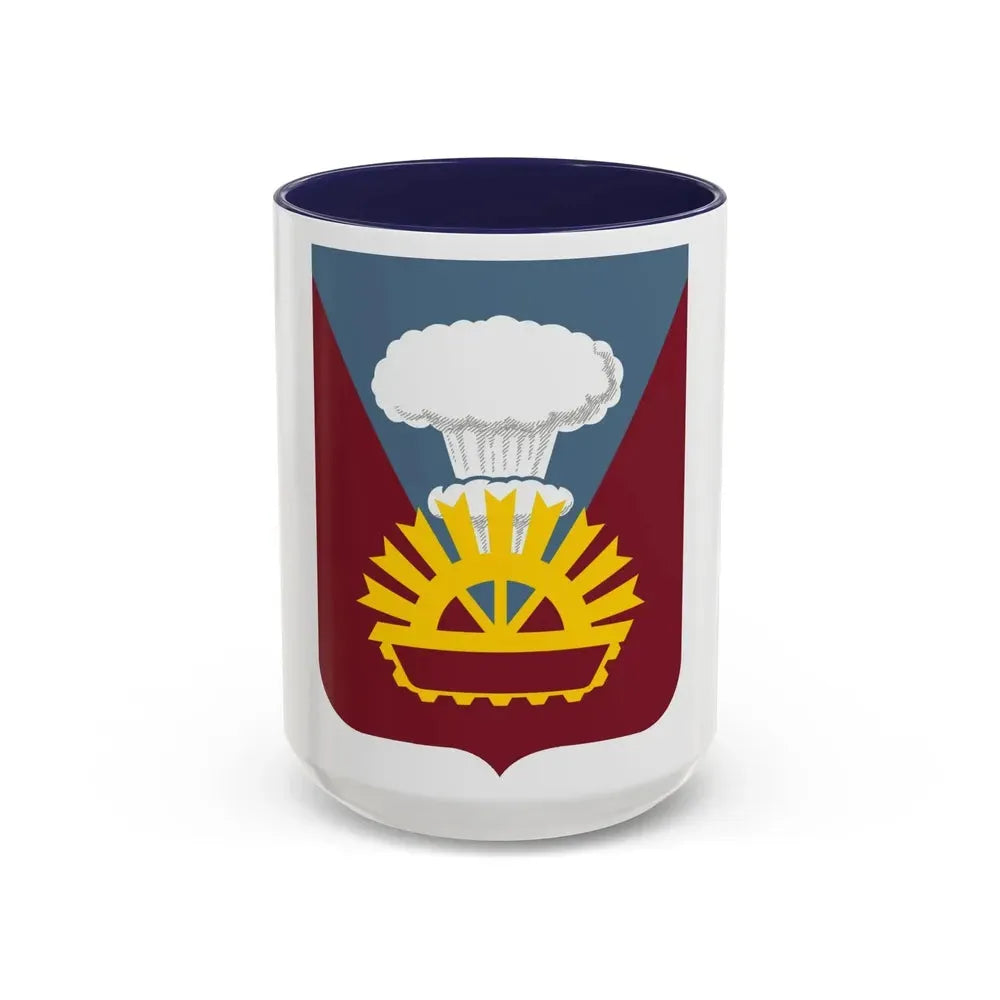 9 Transportation Battalion 2 (U.S. Army) Accent Coffee Mug 15oz Navy - Go Mug Yourself