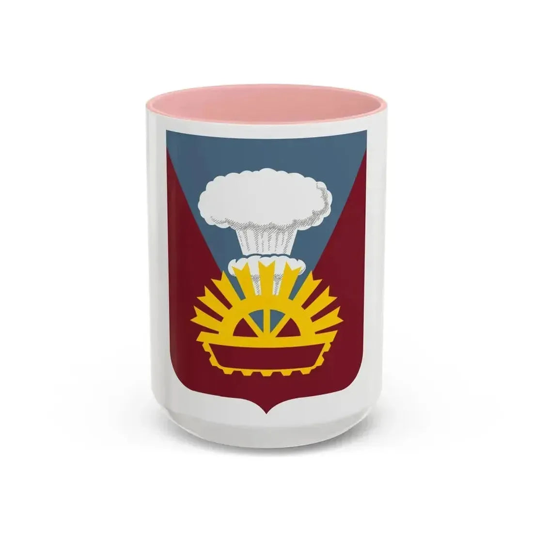 9 Transportation Battalion 2 (U.S. Army) Accent Coffee Mug 15oz Pink - Go Mug Yourself