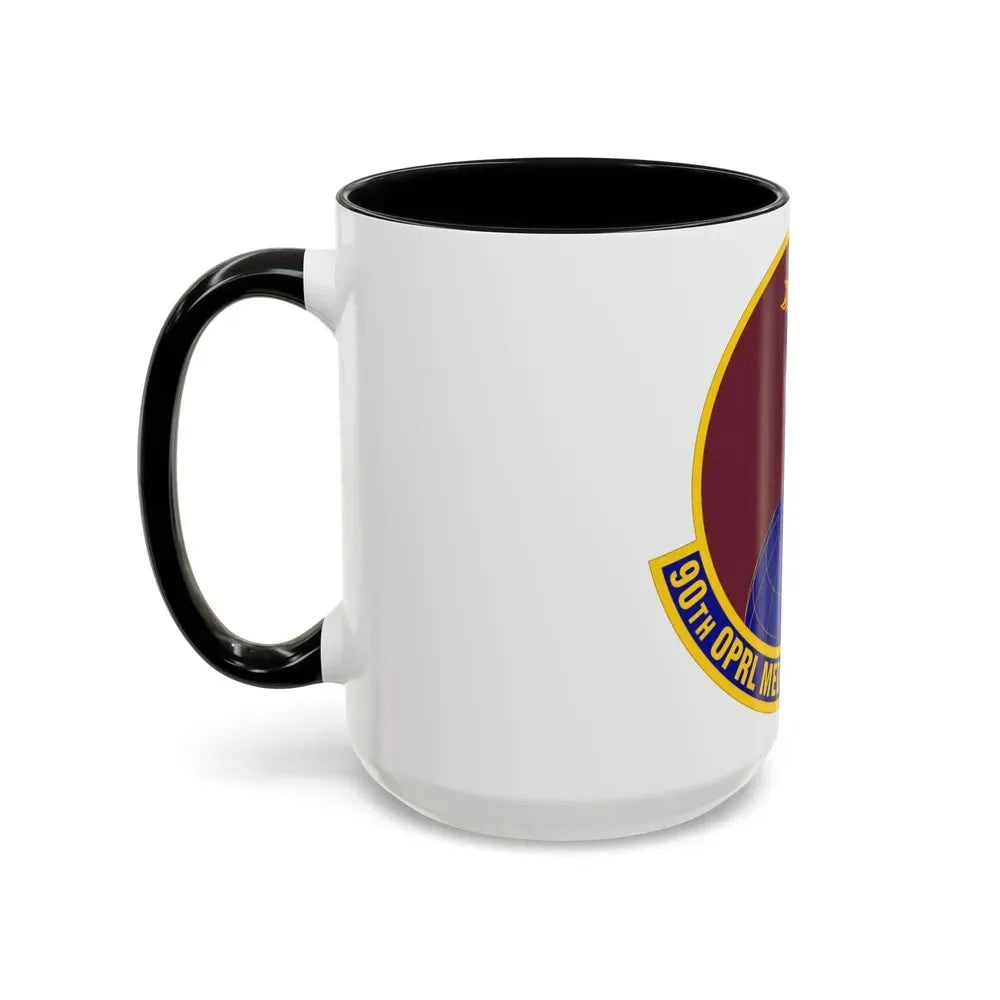 90 Operational Medical Readiness Squadron AFGSC (U.S. Air Force) Accent Coffee Mug - Go Mug Yourself