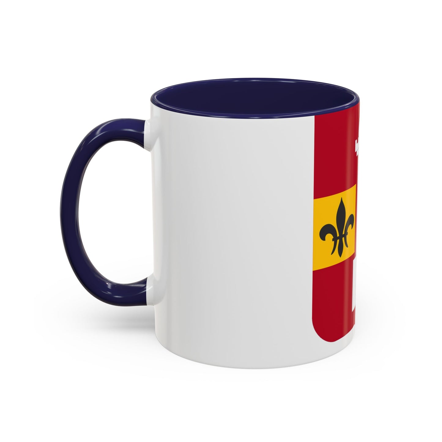 740th Antiaircraft Artillery Gun Battalion v2 (U.S. Army) Accent Coffee Mug
