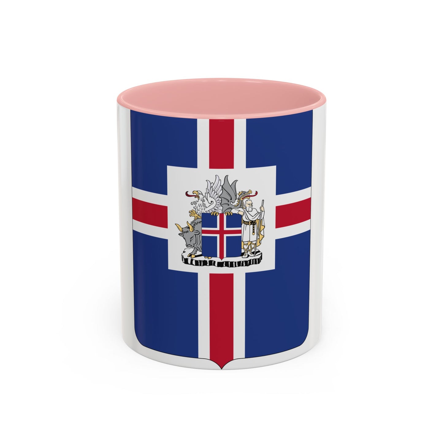 Coat of arms of the President of Iceland - Accent Coffee Mug