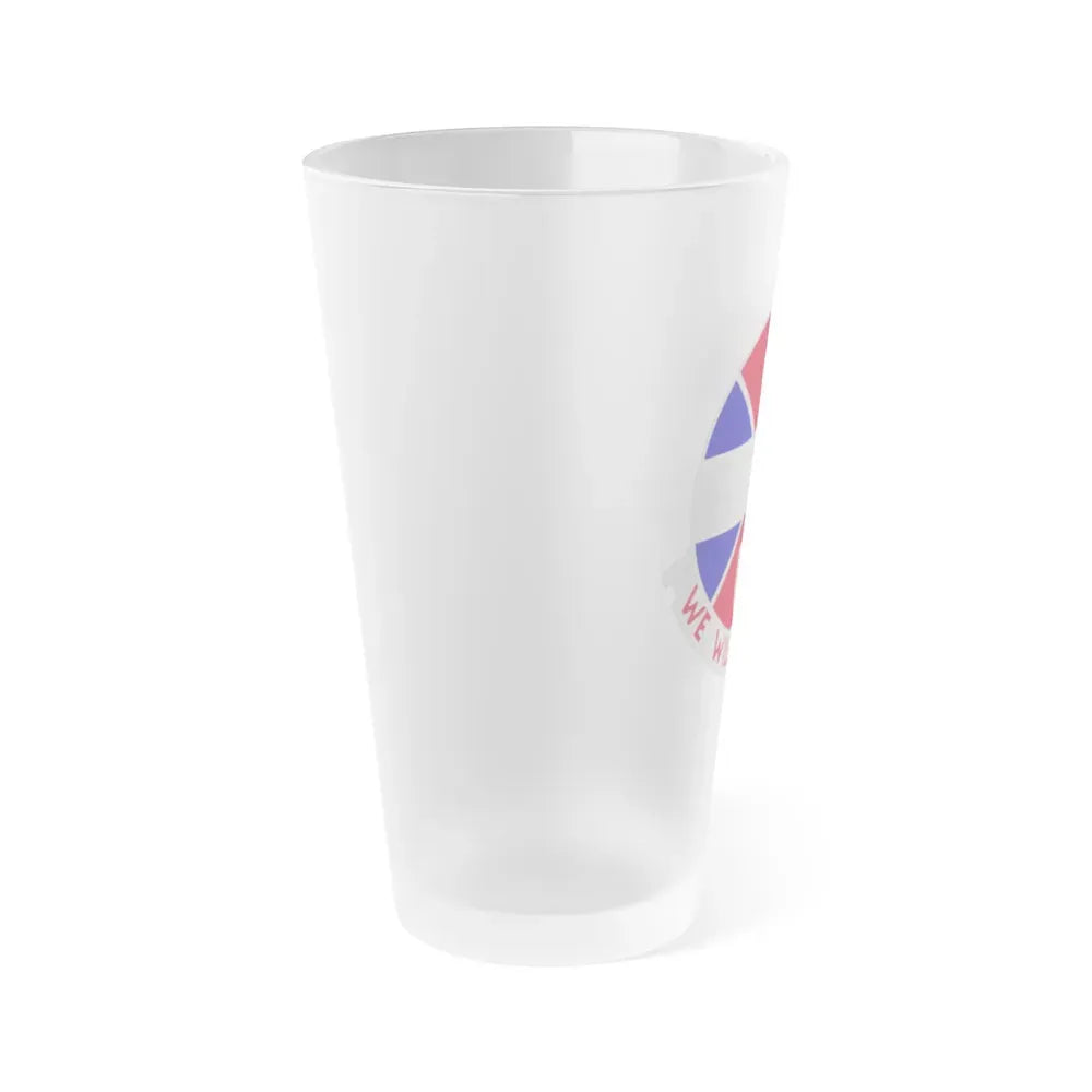 902 Engineer Company (U.S. Army) Frosted Pint Glass 16oz - Go Mug Yourself