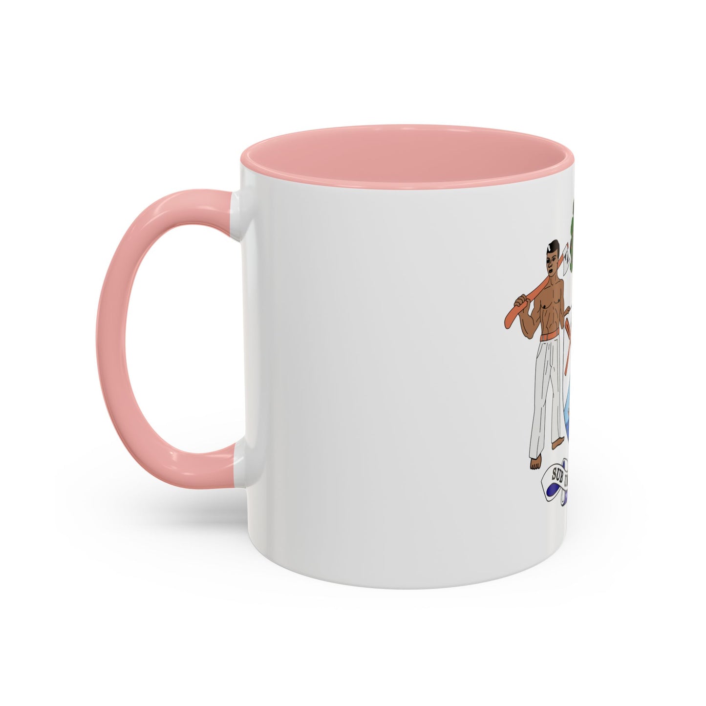 Coat of arms of British Honduras-Belize (1967-1981) - Accent Coffee Mug