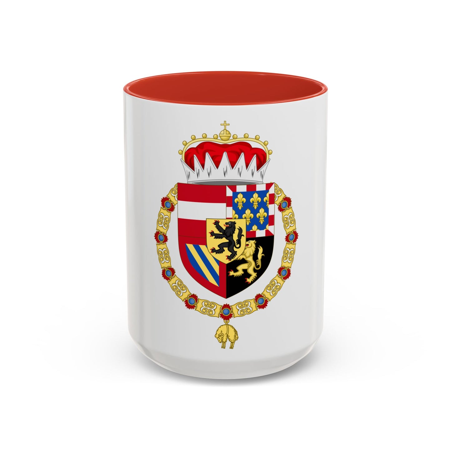 Coat of Arms of Philip IV of Burgundy - Accent Coffee Mug