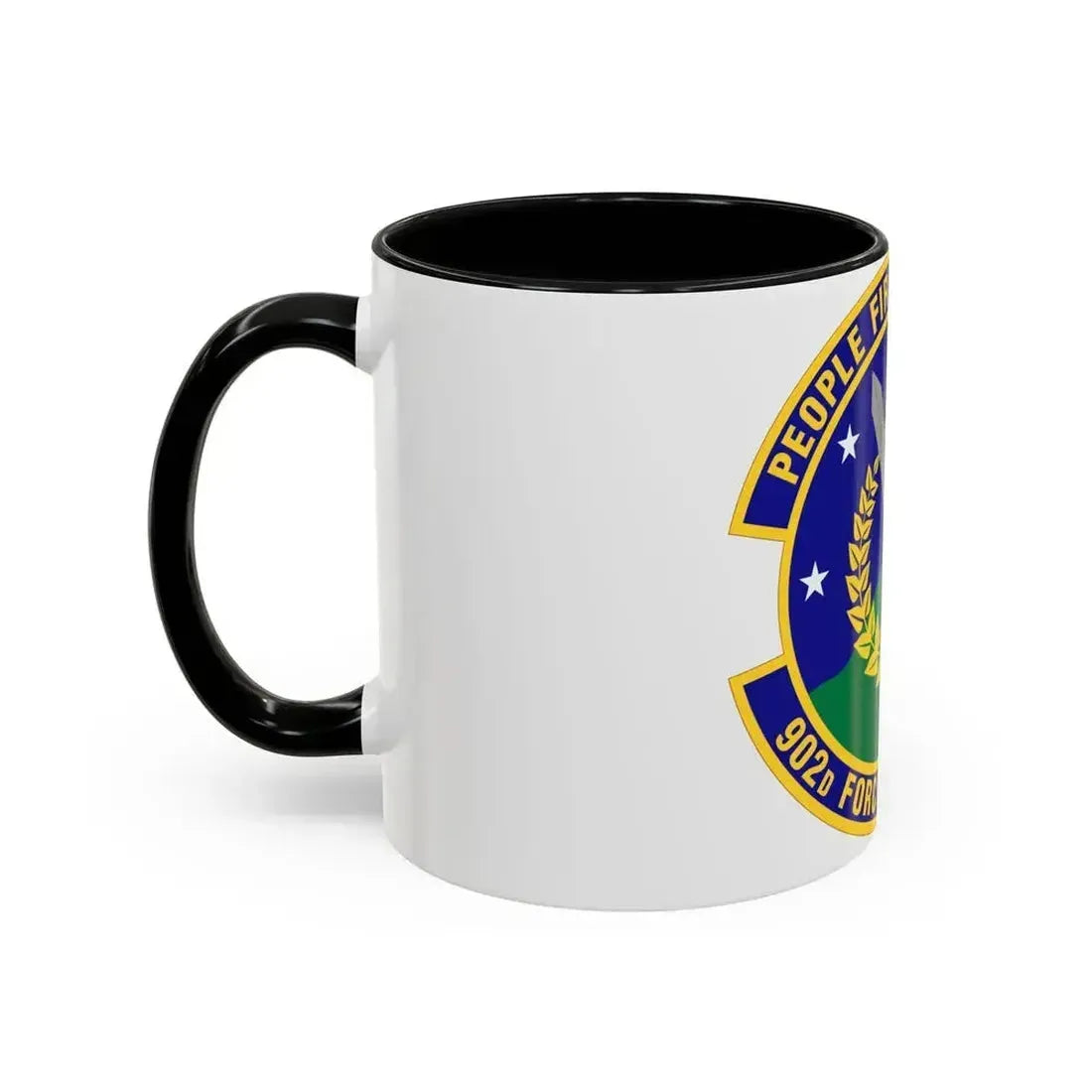 902d Force Support Squadron (U.S. Air Force) Accent Coffee Mug - Go Mug Yourself