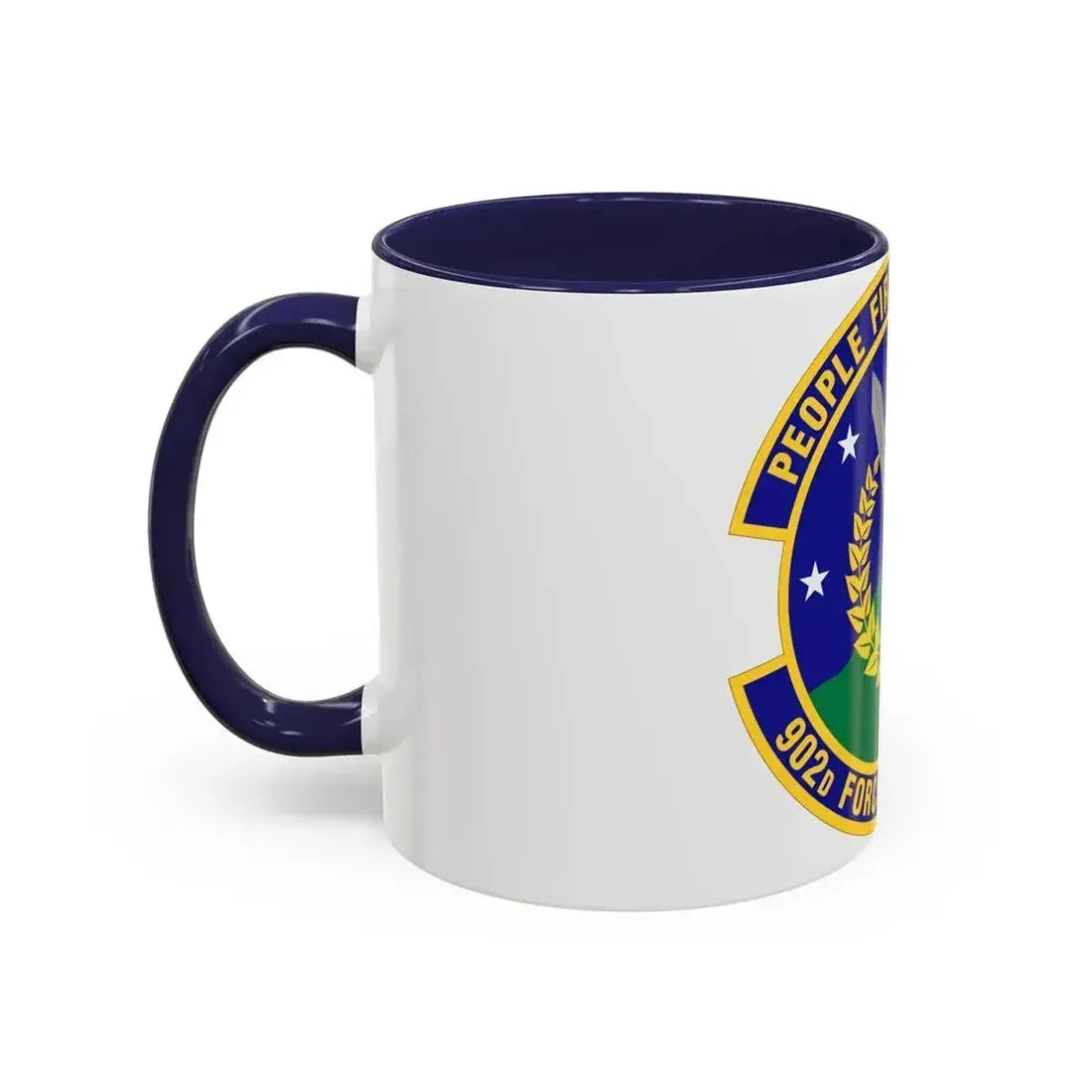 902d Force Support Squadron (U.S. Air Force) Accent Coffee Mug - Go Mug Yourself