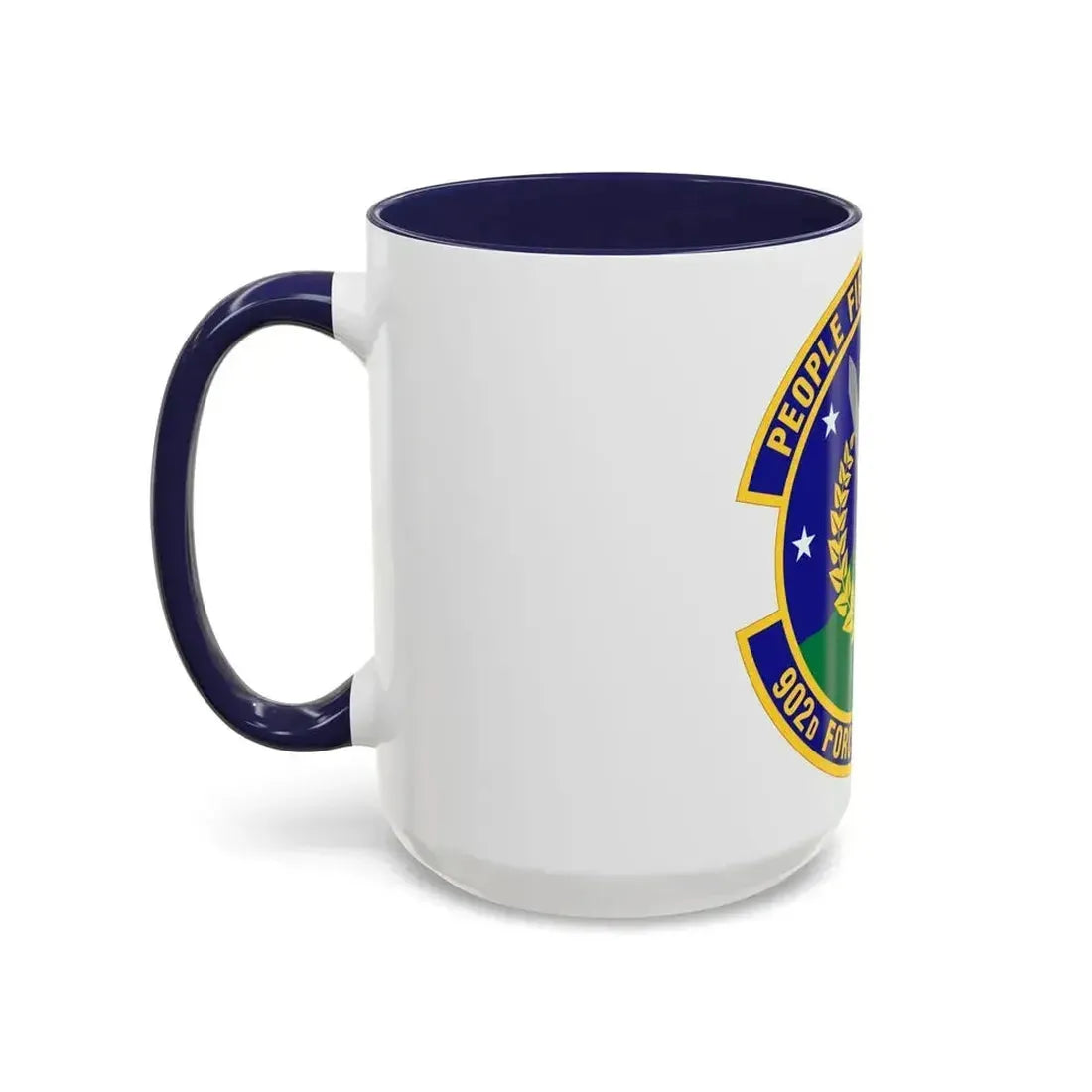 902d Force Support Squadron (U.S. Air Force) Accent Coffee Mug - Go Mug Yourself