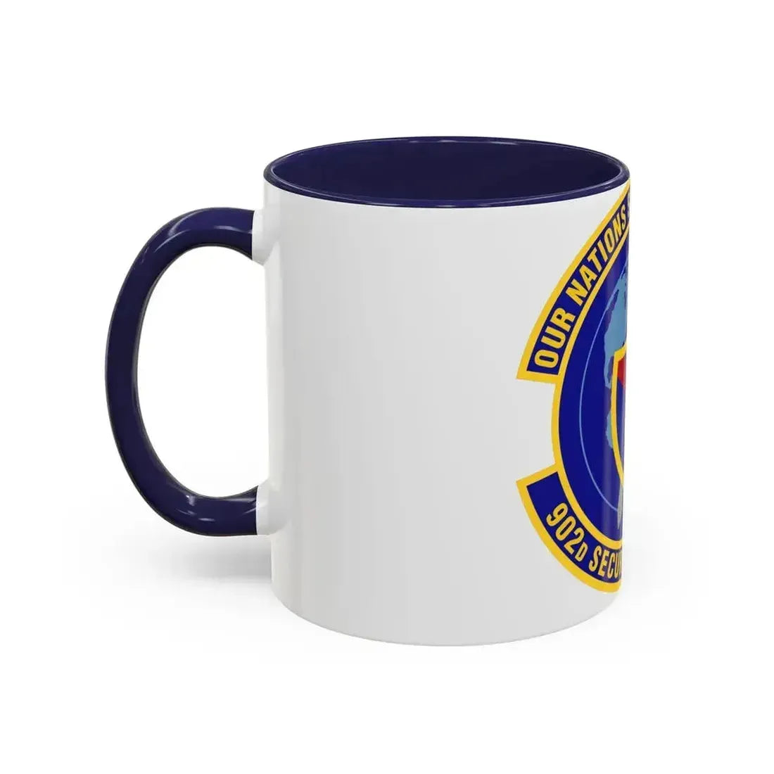 902d Security Forces Squadron (U.S. Air Force) Accent Coffee Mug - Go Mug Yourself