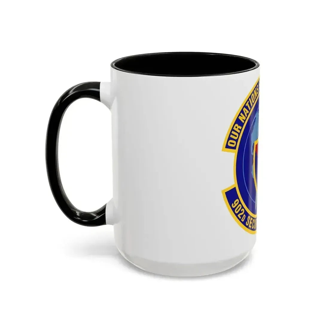 902d Security Forces Squadron (U.S. Air Force) Accent Coffee Mug - Go Mug Yourself