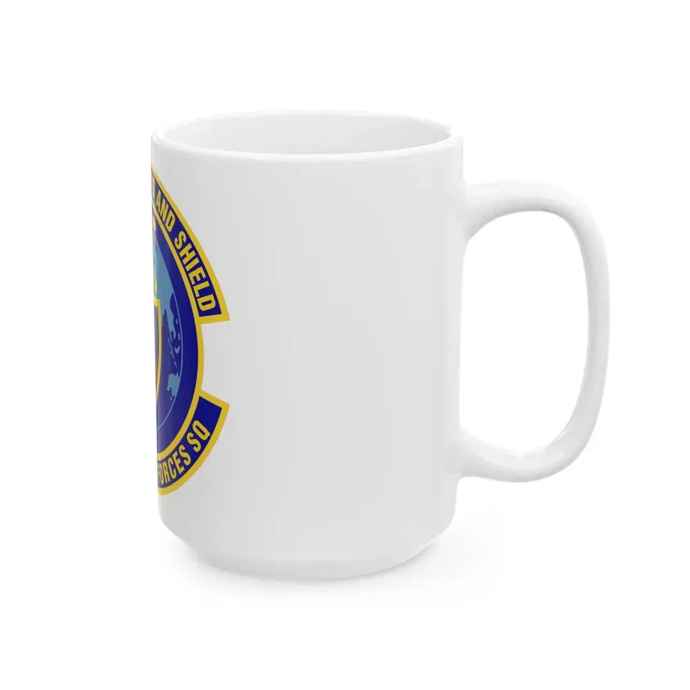 902d Security Forces Squadron (U.S. Air Force) White Coffee Mug - Go Mug Yourself