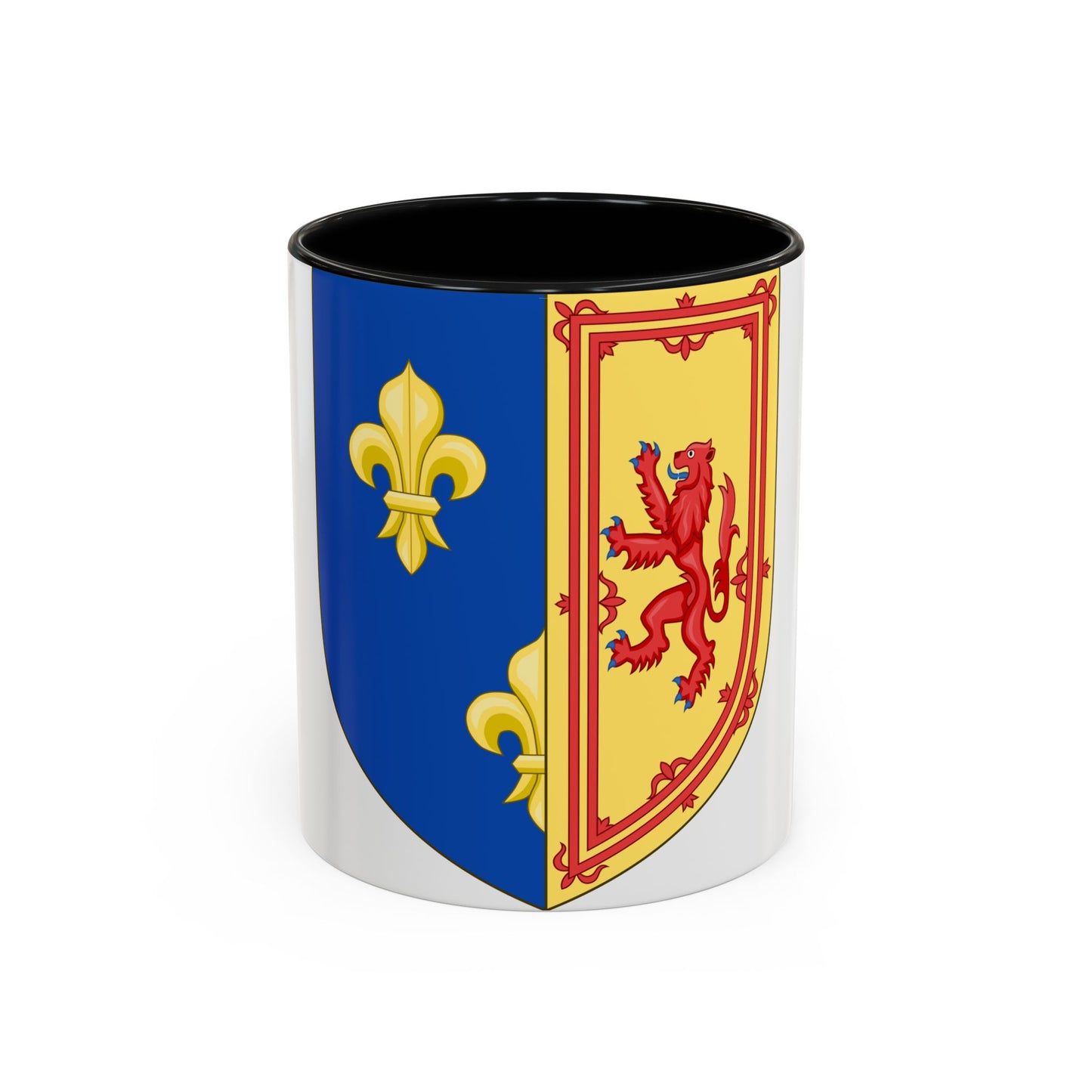 Royal Arms of the Kingdom of Scotland (1560-1565) - Accent Coffee Mug