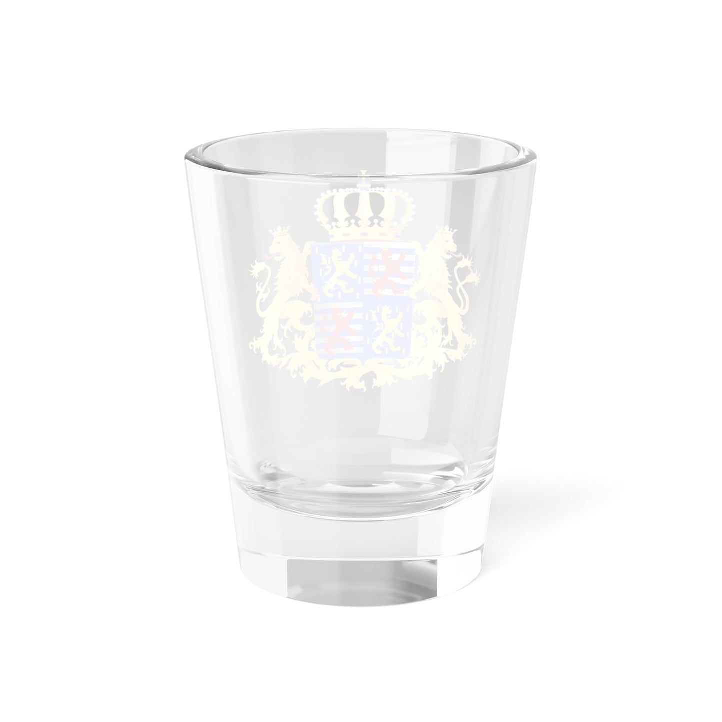 Middle coat of arms of the grand-duke of Luxembourg since 2000 (Luxembourg) (Coat of Arms) Shot Glass 1.5oz