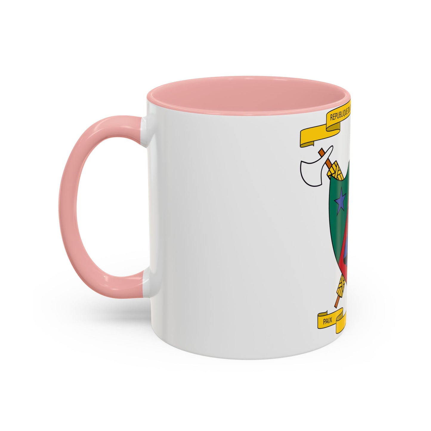Coat of Arms of Cameroon (1961-1975) - Accent Coffee Mug